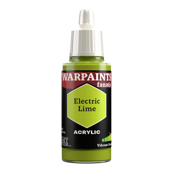 The Army Painter: Warpaints Fanatic - Electric Lime (18ml/0.6oz)