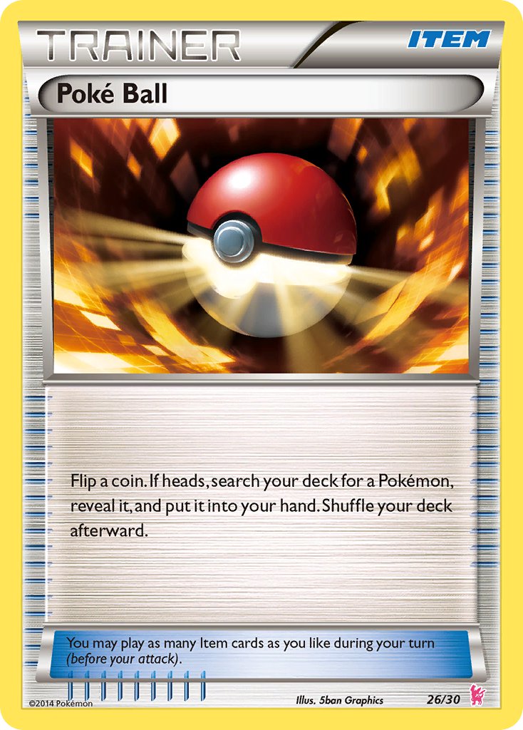 Poke Ball (Sylveon) - 26/30 (TK6S) Common - Near Mint