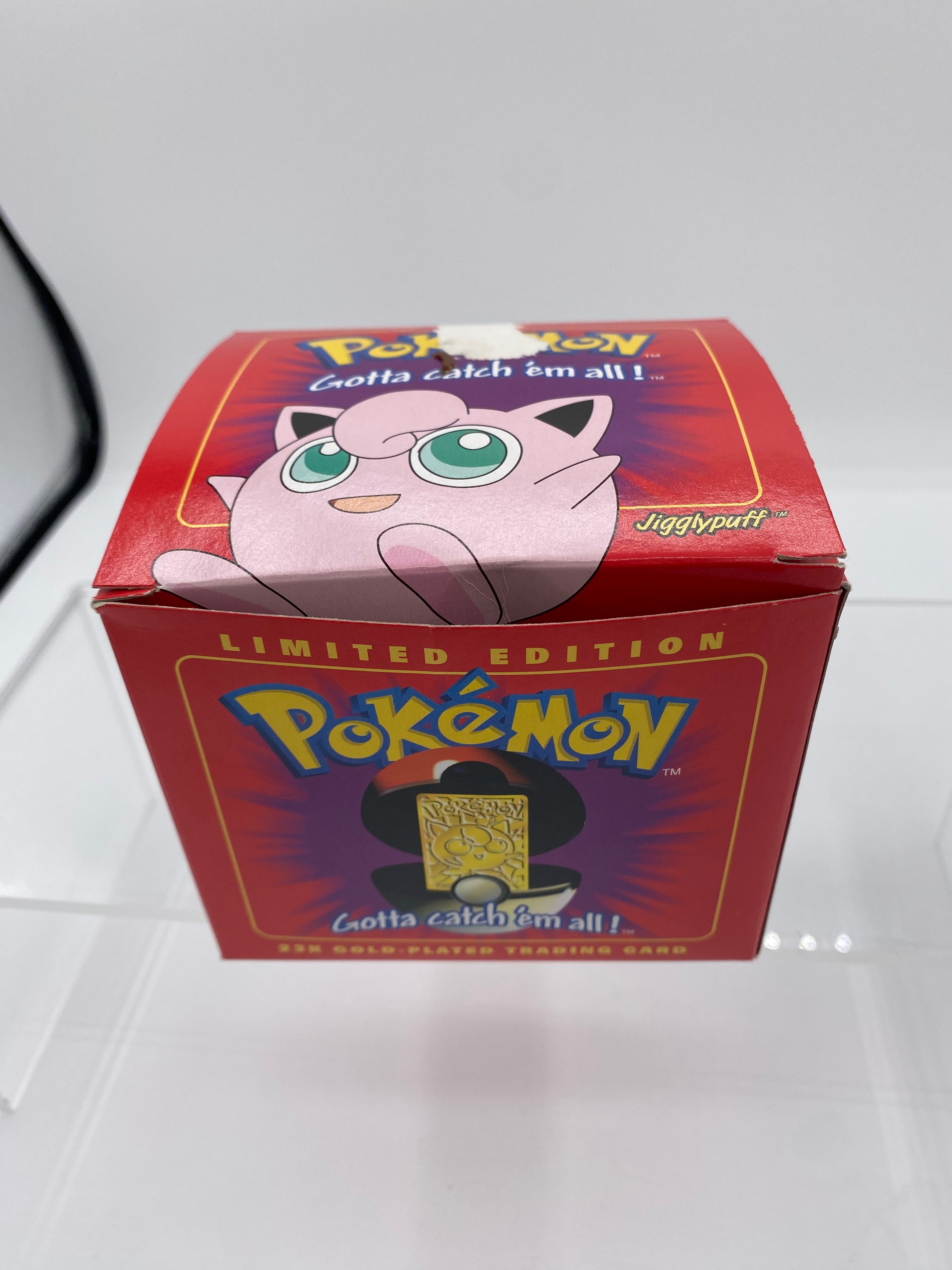 Pokemon Jigglypuff 23K Gold-Plated Trading Card