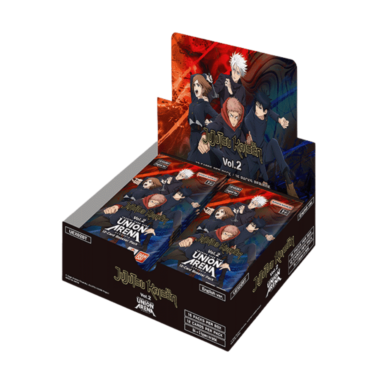 Union Arena TCG: Booster Pack X02 - Jujutsu Kaisen Vol. 2 Box
