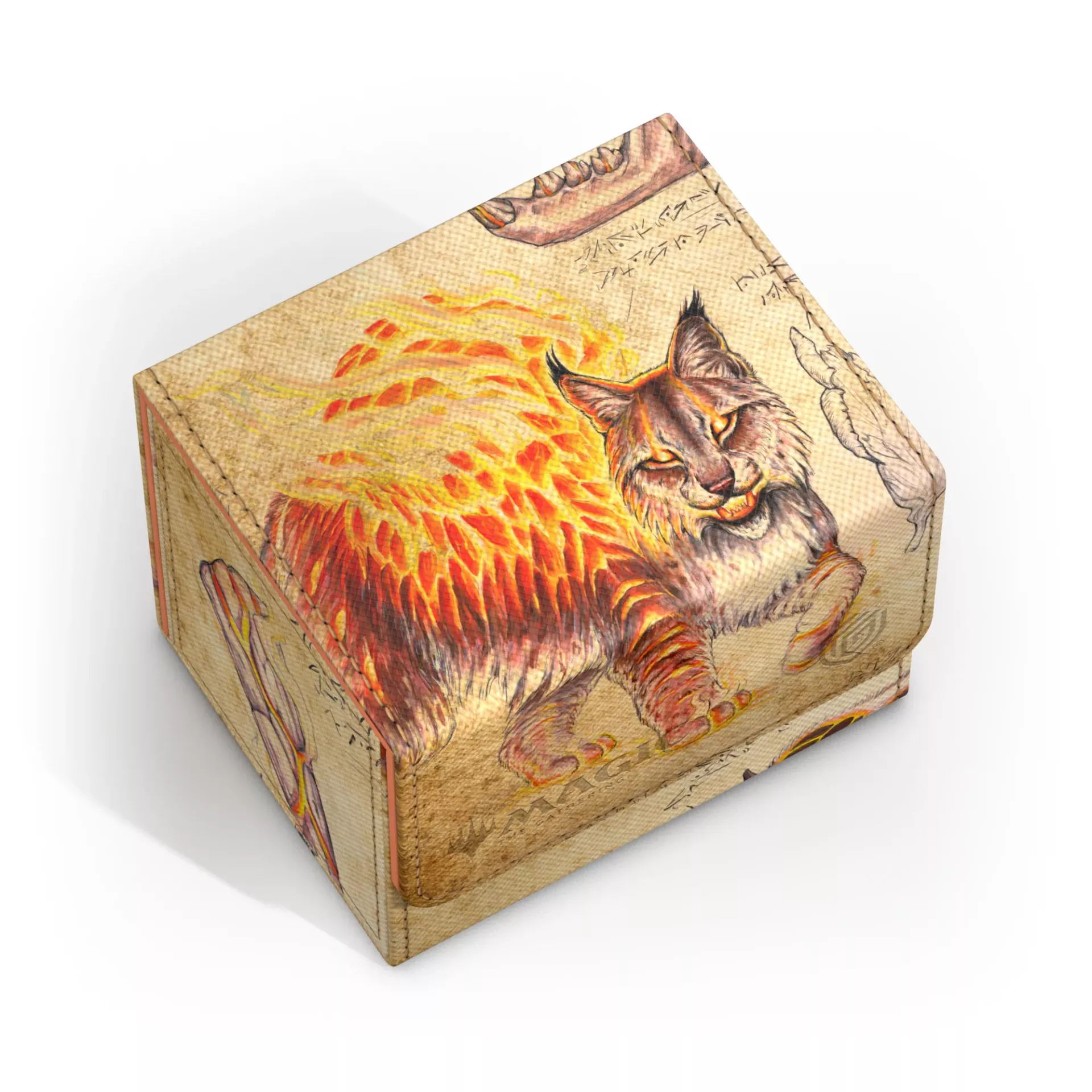Ultimate Guard: Deck Case - Sidewinder 100+ XenoSkin - MTG: Bloomburrow - Sunspine Lynx