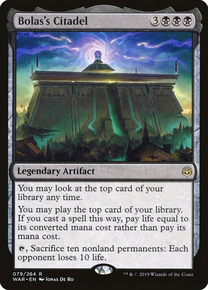 Bolas's Citadel (WAR-R) Light Play