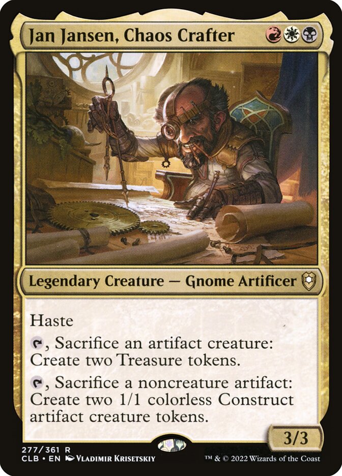 Jan Jansen, Chaos Crafter (CLB-R-FOIL)