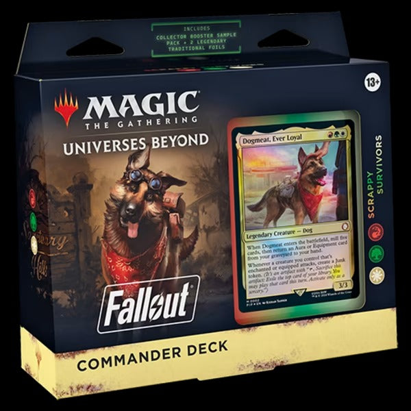 MTG: Universes Beyond: Fallout - Commander Deck: Scrappy Survivors (RGW)