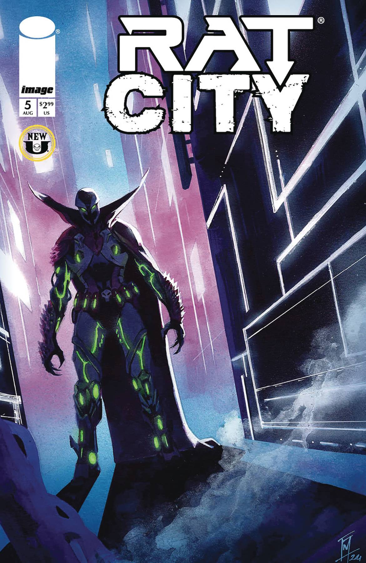 SPAWN RAT CITY #5 CVR A FEDE MELE