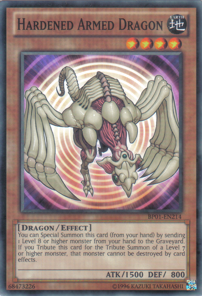 Hardened Armed Dragon (BP01-EN214) Common - Near Mint Unlimited