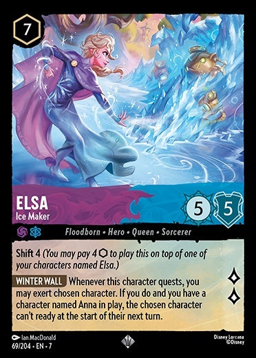 Elsa - Ice Maker (Archazia's Island - 069/204) Super Rare