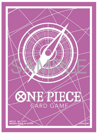 One Piece TCG: Official Sleeves 13: Standard Purple