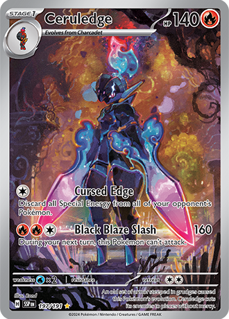 Ceruledge - 197/191 (SSP) Illustration Rare