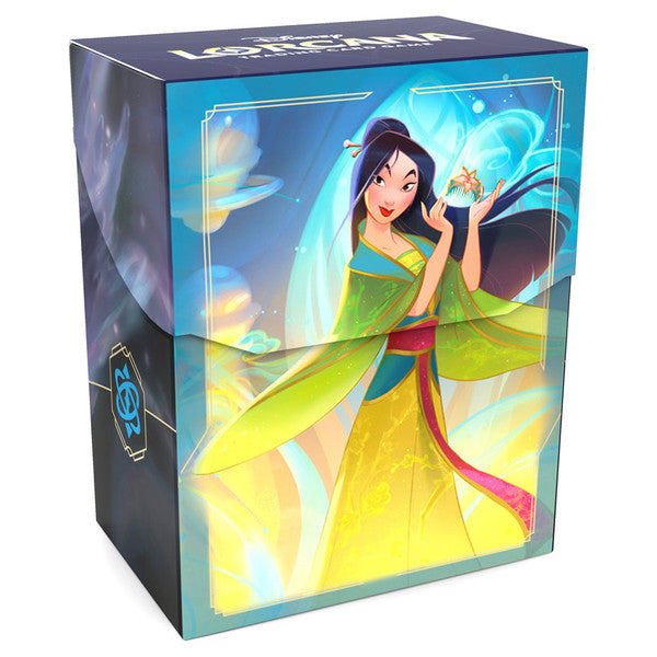 Lorcana TCG: Set 9 Fabled - Deck Box: Mulan