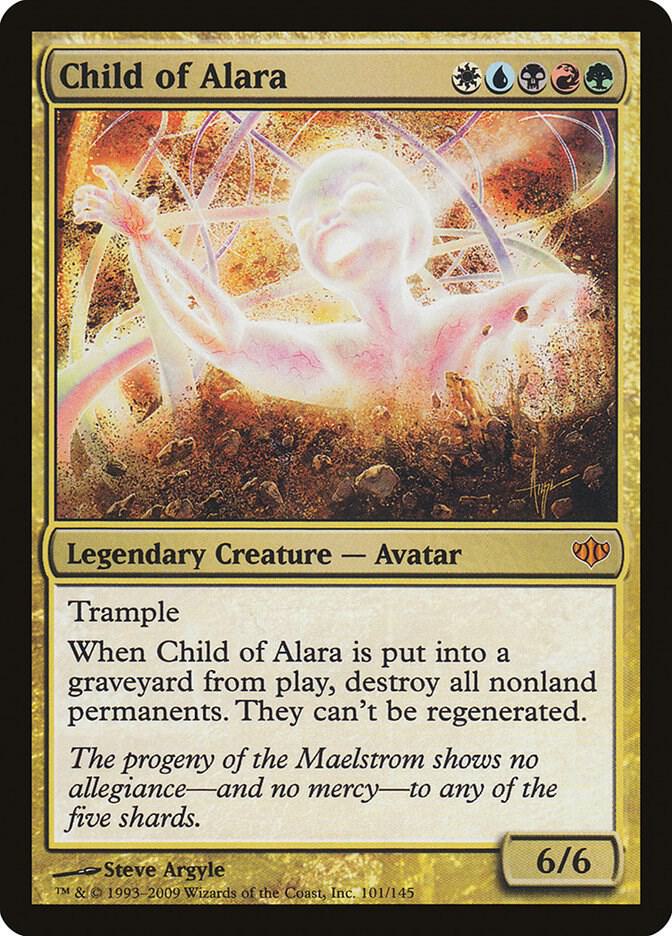 Child of Alara (CON-M) Moderate Play