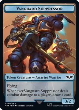 Soldier // Vanguard Suppressor Double-sided Token (40K-T)