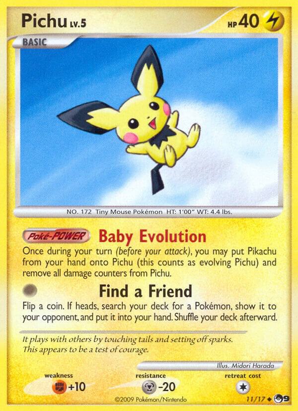 Pichu (11/17) Heavy Played