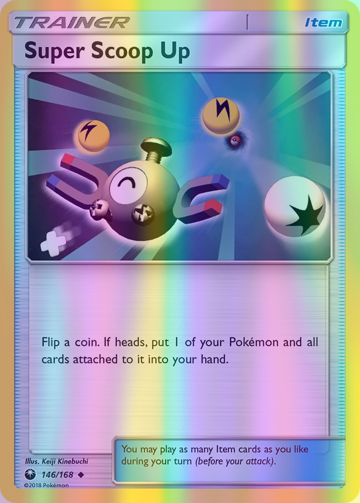 Super Scoop Up - 146/168 (CES) Uncommon - Near Mint Reverse Holofoil