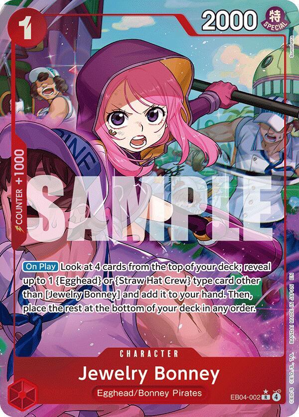 Jewelry Bonney (Alternate Art) - Adventure on Kami's Island (EB04-002) (OP15-EB04)