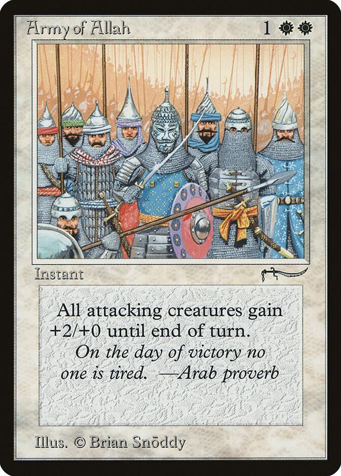 Army of Allah (ARN-C) Light Play
