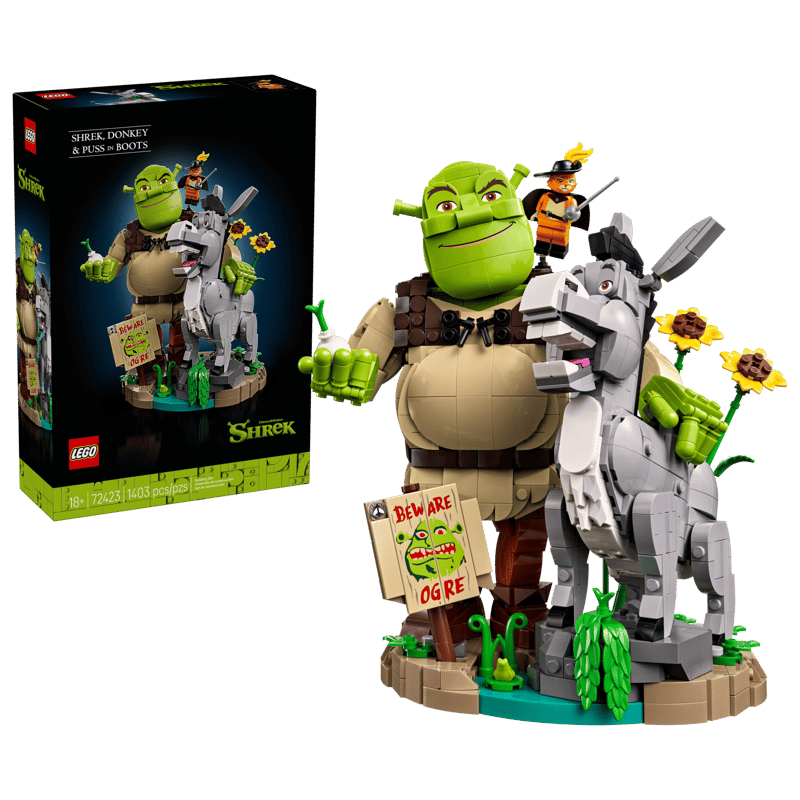 Lego: Shrek, Donkey & Puss in Boots (72423)