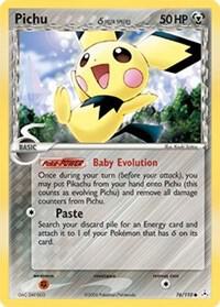 Pichu (76/110) Light Played
