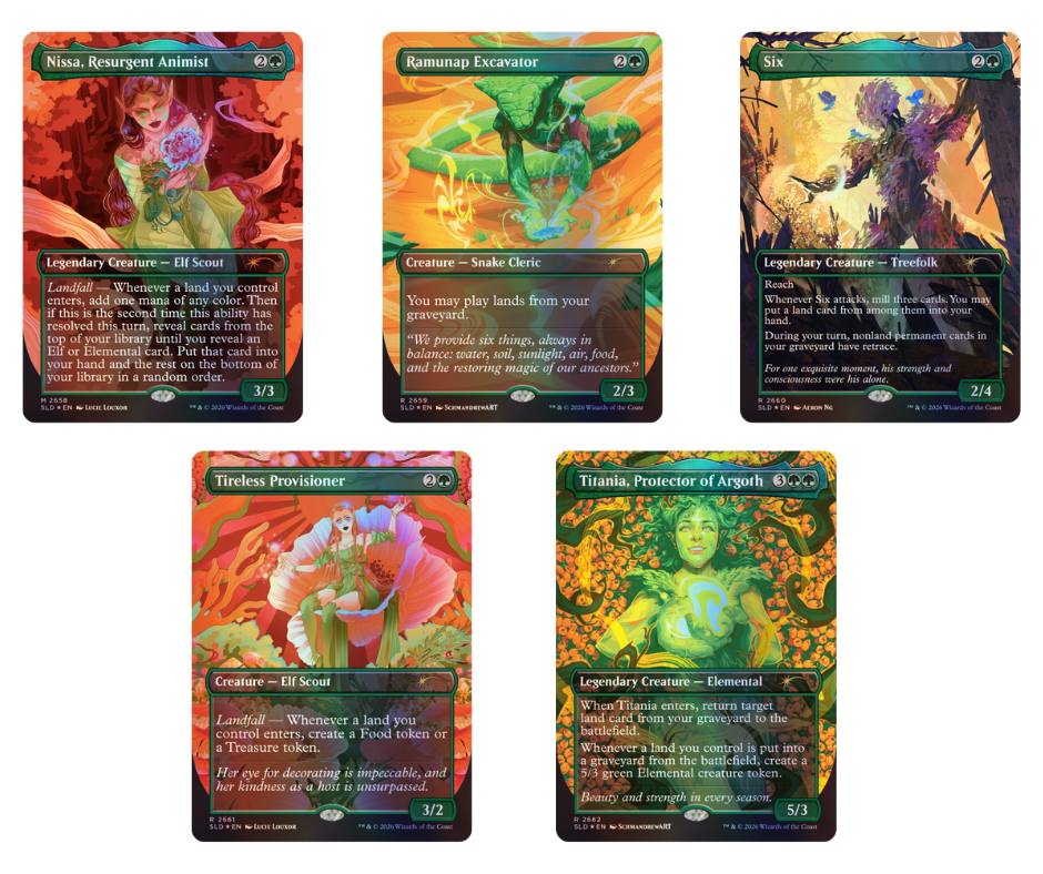 マジック：ザ・ギャザリング MTG Secret Lair Wild in Bloom Foil MTG: Secret Lair - Wild in Bloom Foil Edition