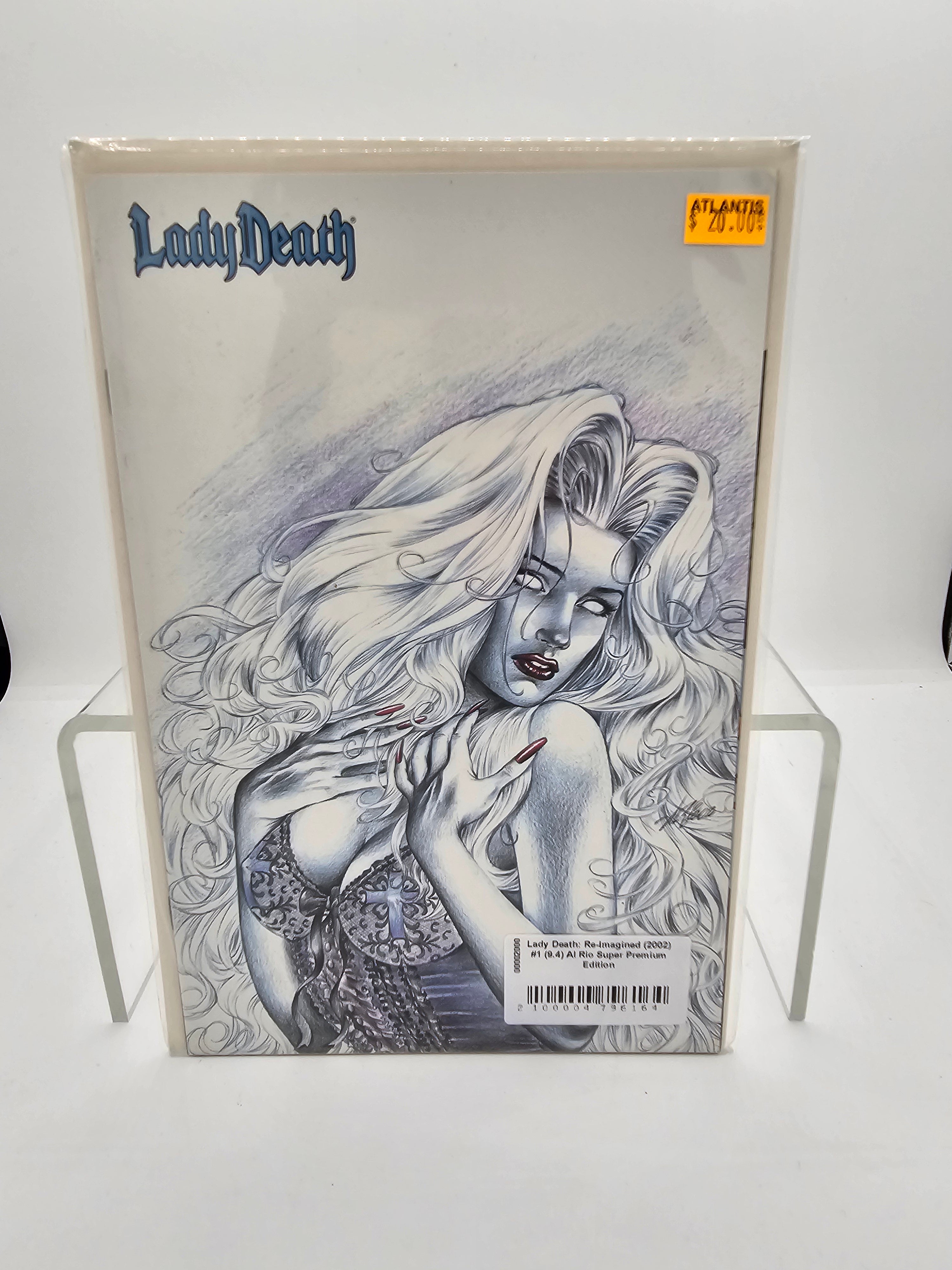 Lady Death: Re-Imagined (2002) #1 (9.4) Al Rio Super Premium Edition
