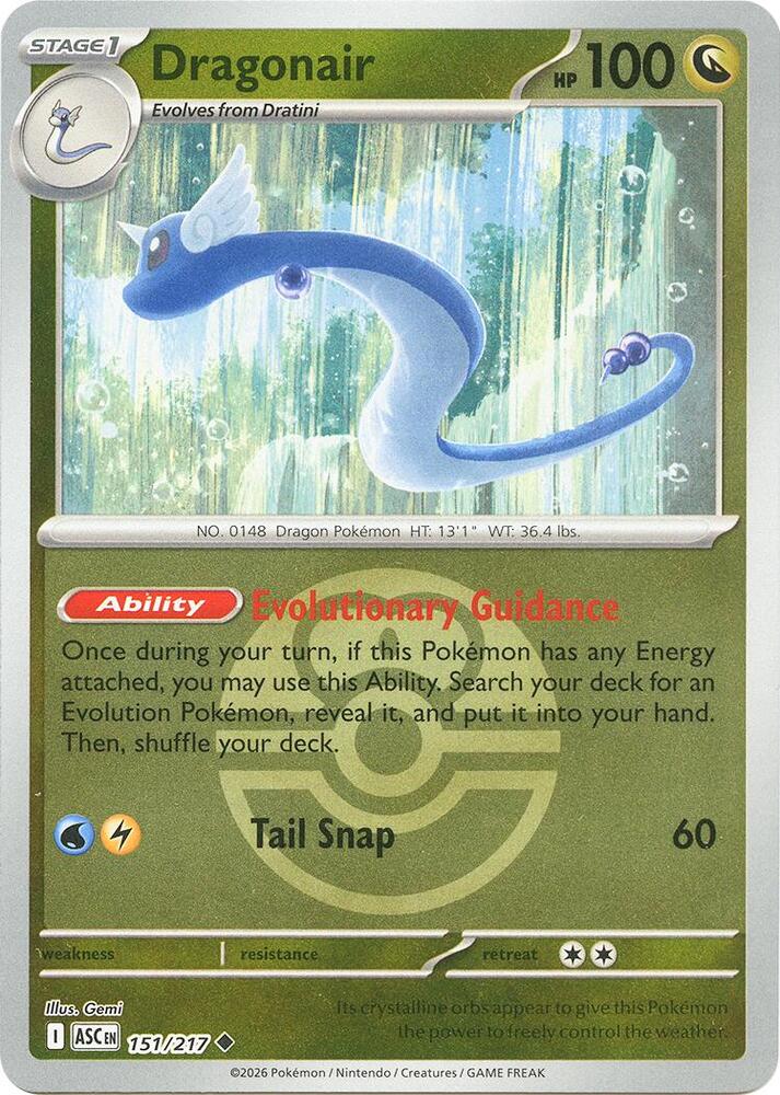 Dragonair (Love Ball) - 151/217 (ASC) Uncommon