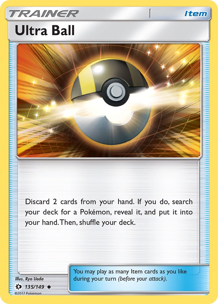 Ultra Ball - 135/149 (SM01) Uncommon - Near Mint