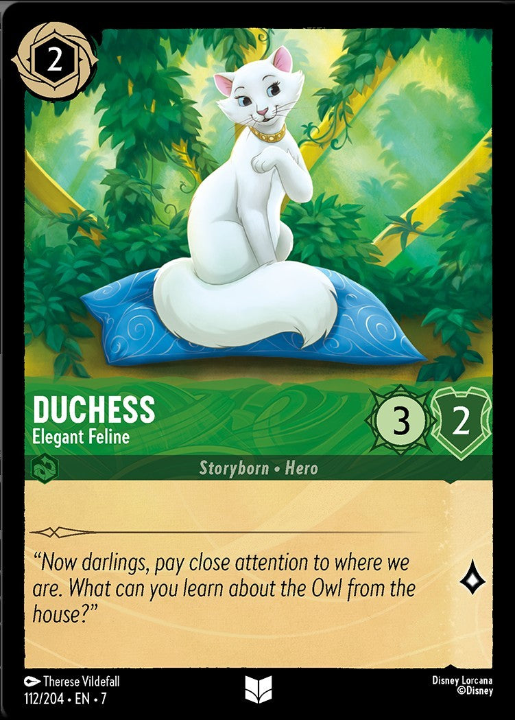 Duchess - Elegant Feline (Archazia's Island - 112/204) Uncommon