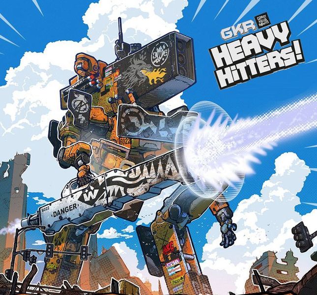 Giant Killer Robots Heavy Hitters