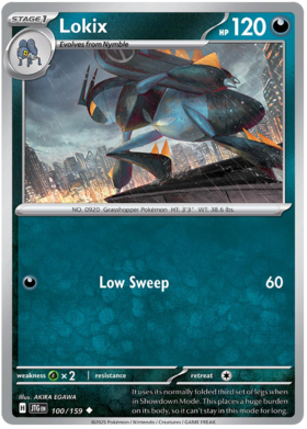 Lokix - 100/159 (JTG) Uncommon