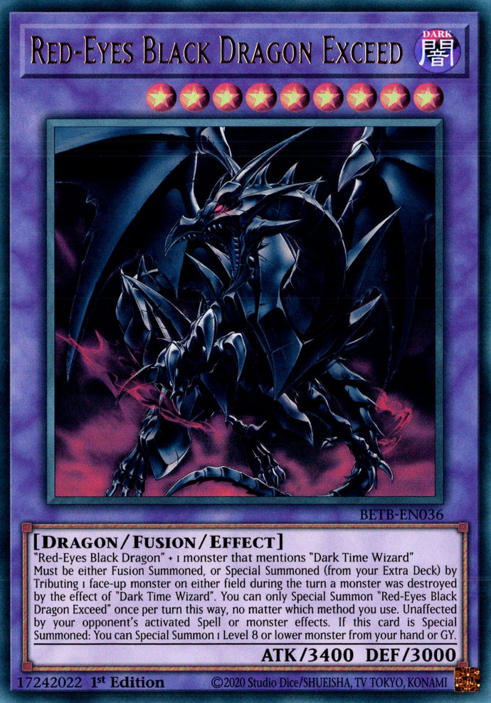 Red-Eyes Black Dragon Exceed (BETB-EN036)