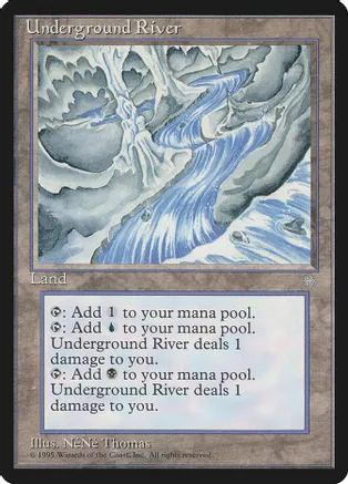 Underground River (ICE-R) Light Play