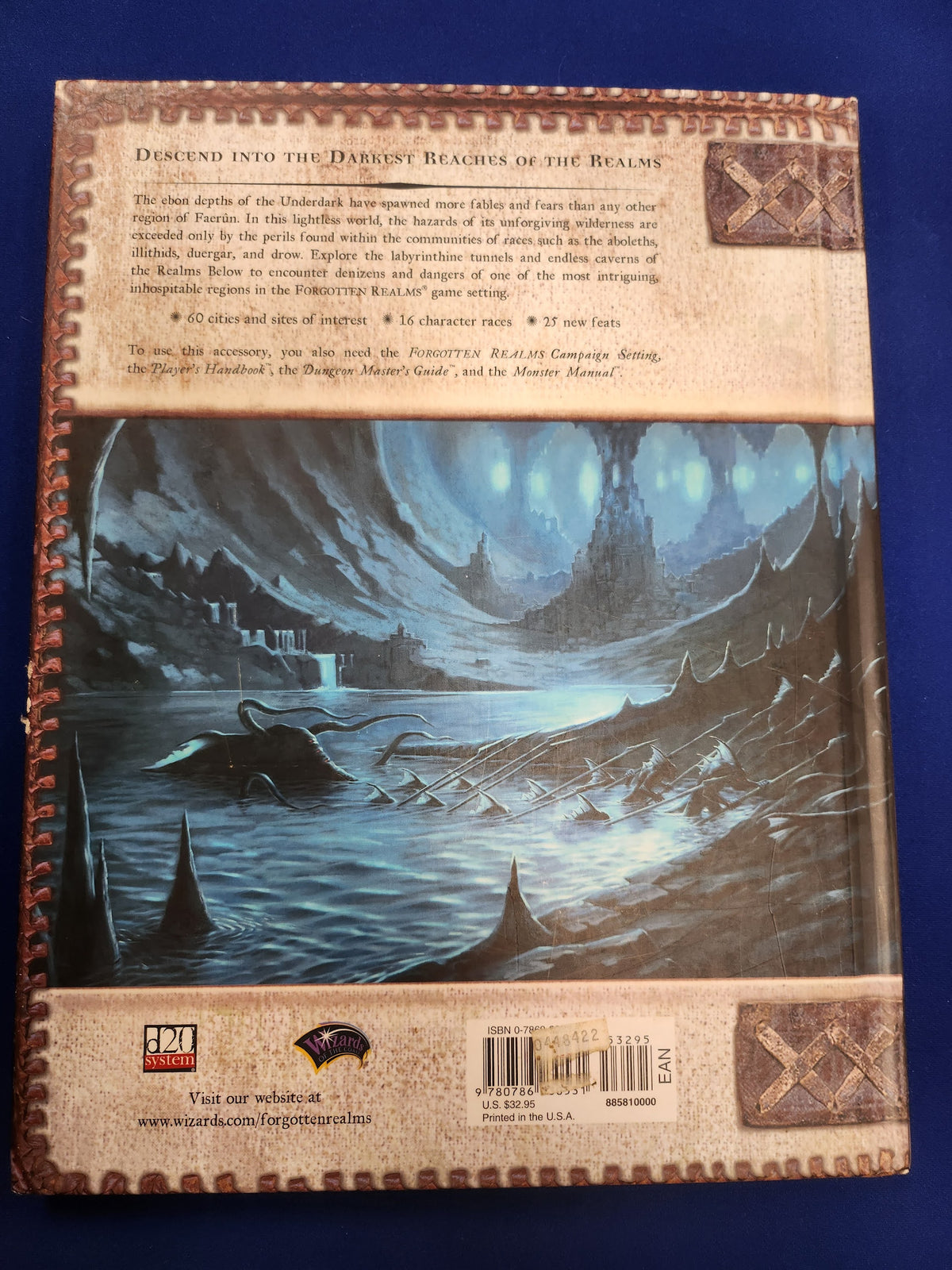 D&D 3.5E: Forgotten Realms Underdark (USED)
