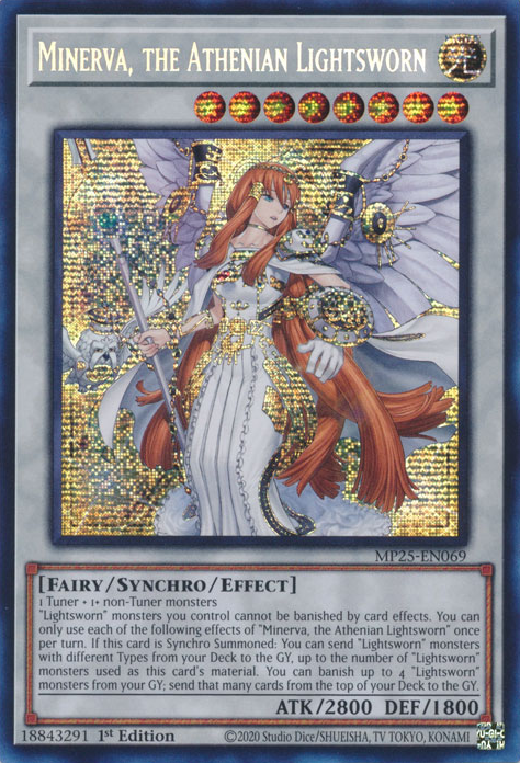 Minerva, the Athenian Lightsworn (MP25-EN069)