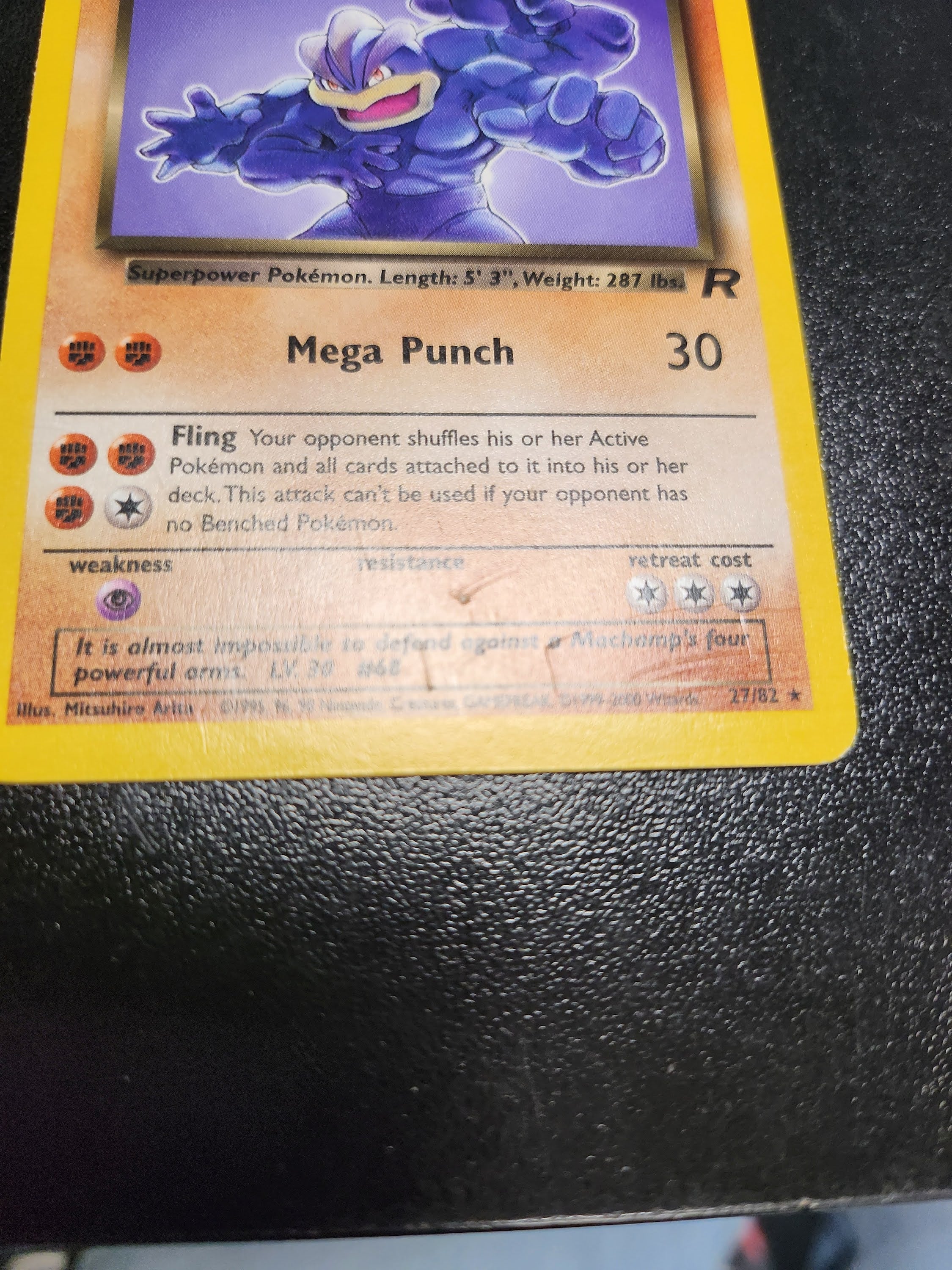 Dark Machamp - 027/082 (TR) Heavy Play Unlimited