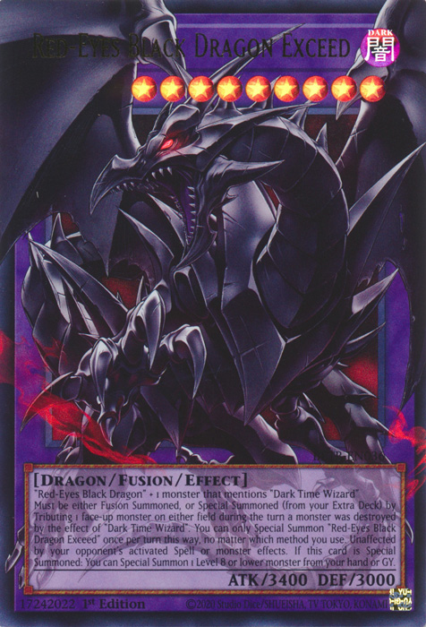 Red-Eyes Black Dragon Exceed (Extended Art) (BETB-EN036)