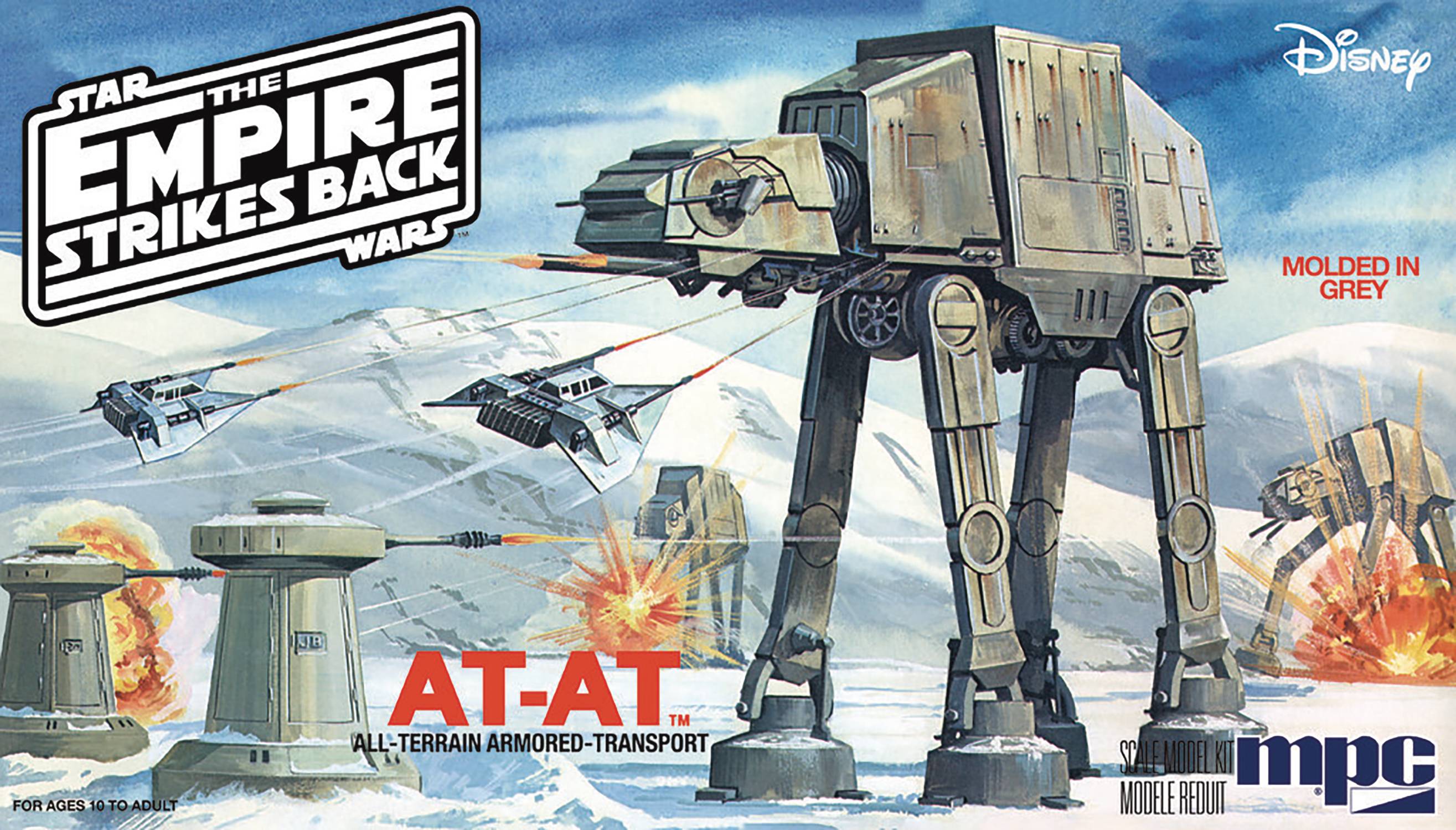 STAR WARS ESB AT-AT 1/100 SCALE MODEL KIT