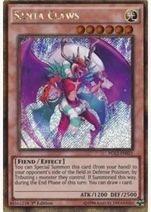 Santa Claws (PGL2-EN021) Near Mint - Unlimited Edition