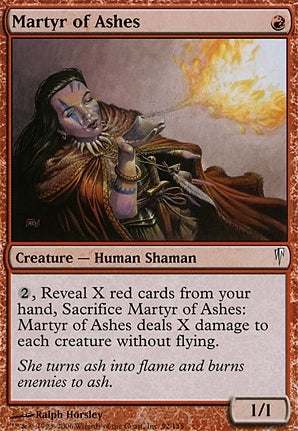 Martyr of Ashes (CSP-C-FOIL) Light Play
