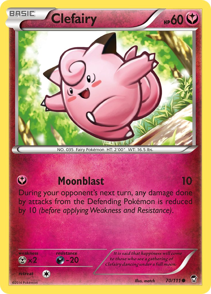 Clefairy - 070/111 (FFI) Common - Near Mint