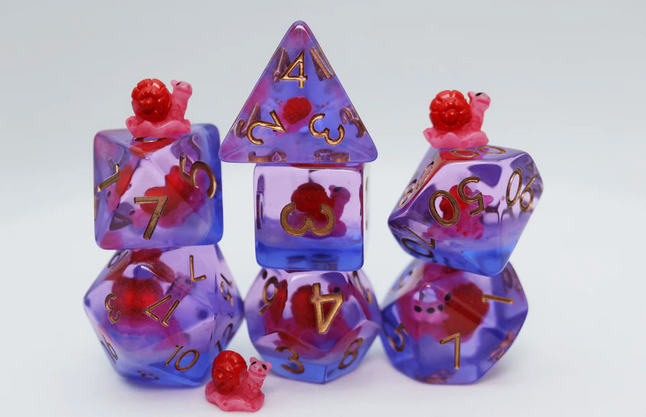 Slow and Steady RPG Dice Set