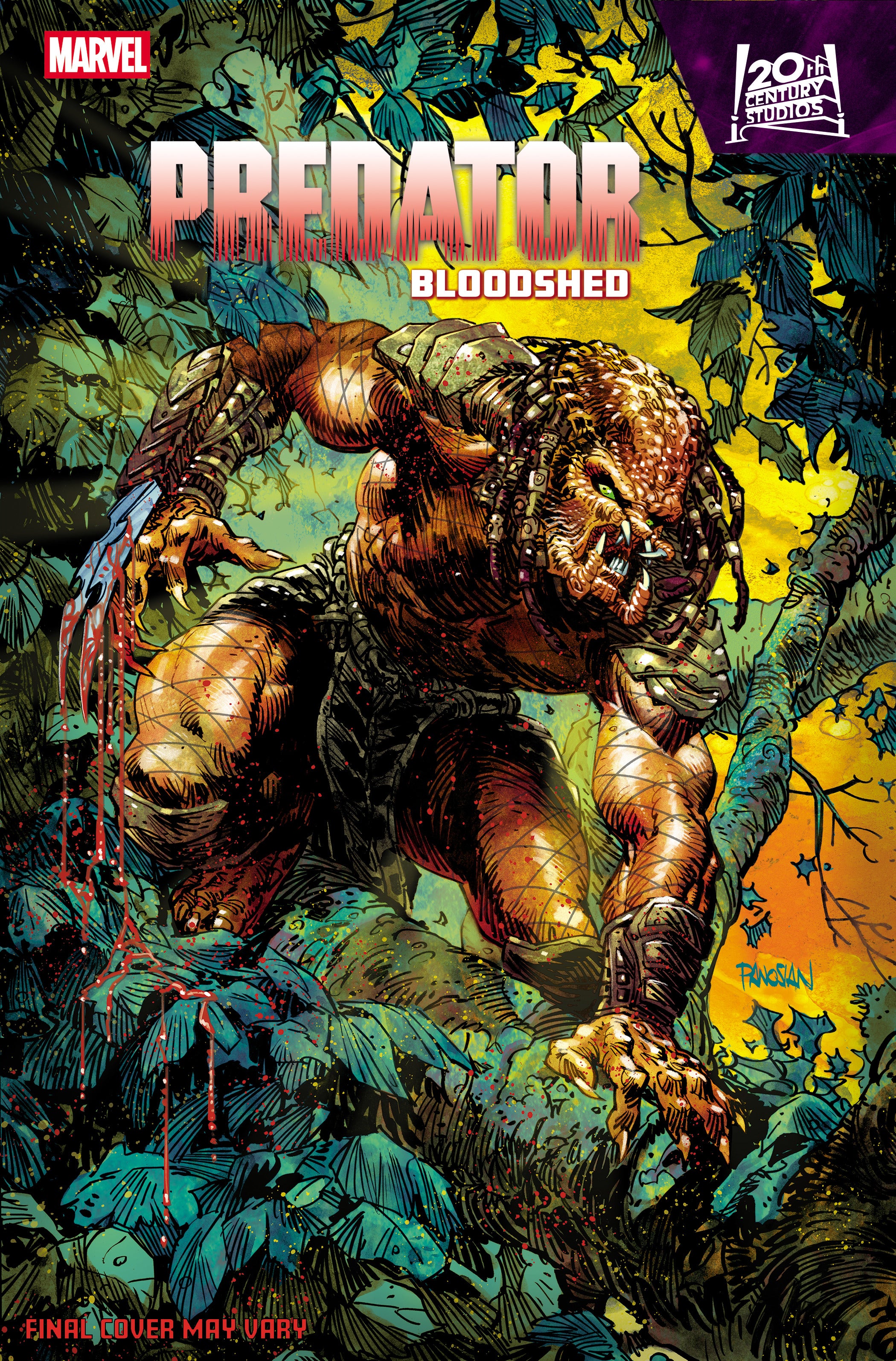 PREDATOR: BLOODSHED #1 DAN PANOSIAN VARIANT