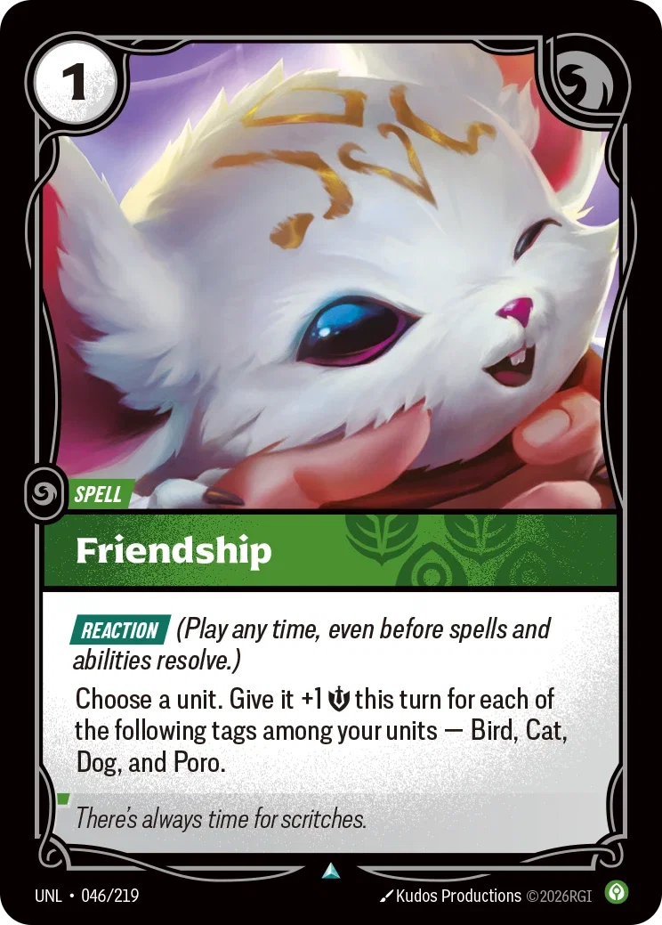 Friendship - 046/219 (UNL) Uncommon