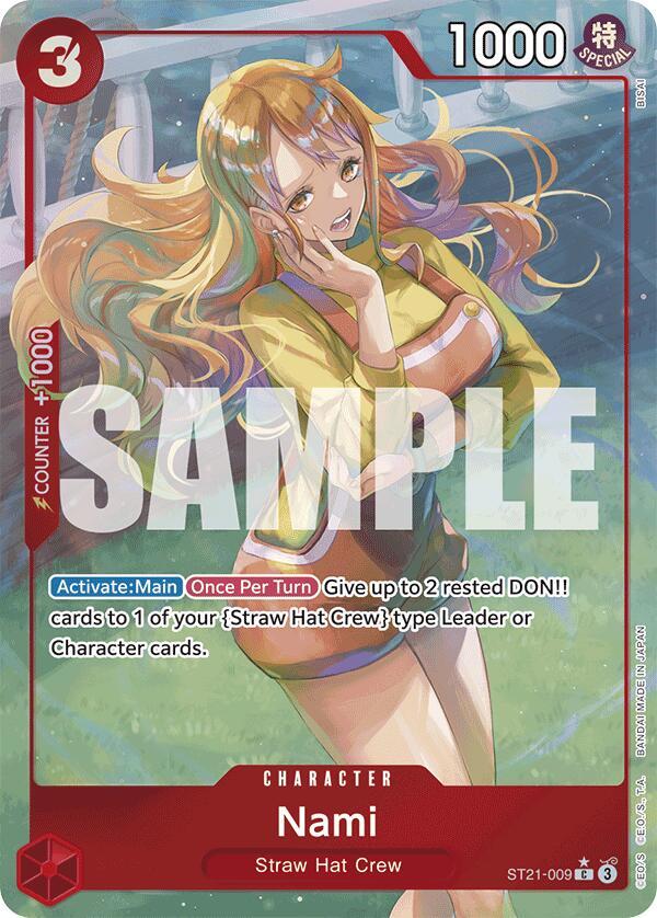 Nami (Parallel) (ST01-009) - Starter Deck EX: Gear 5 (ST-21)