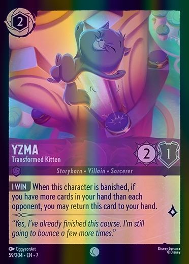 Yzma - Transformed Kitten (Archazia's Island - 059/204) Common