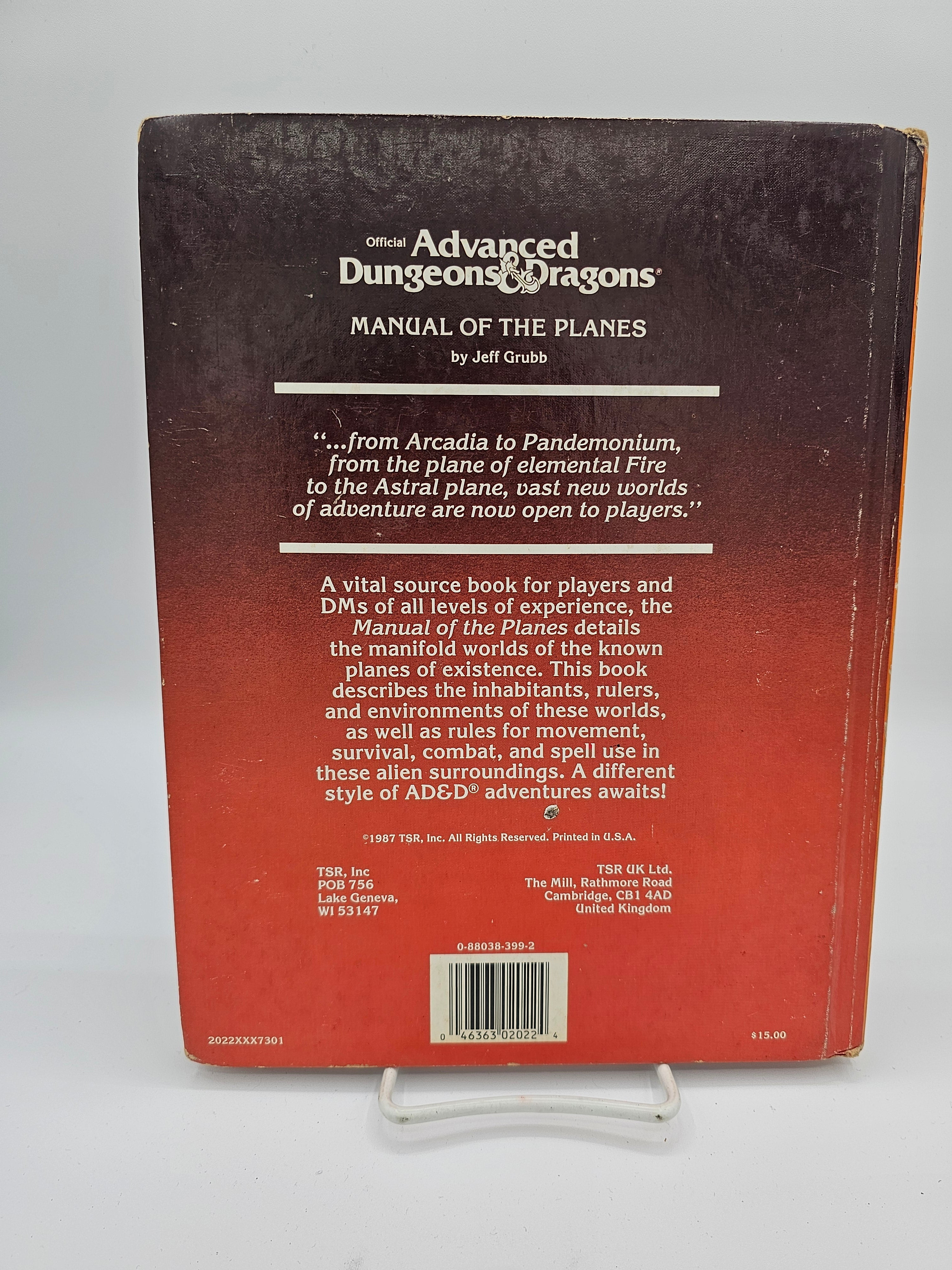 AD&D: Manual of the Planes (USED)