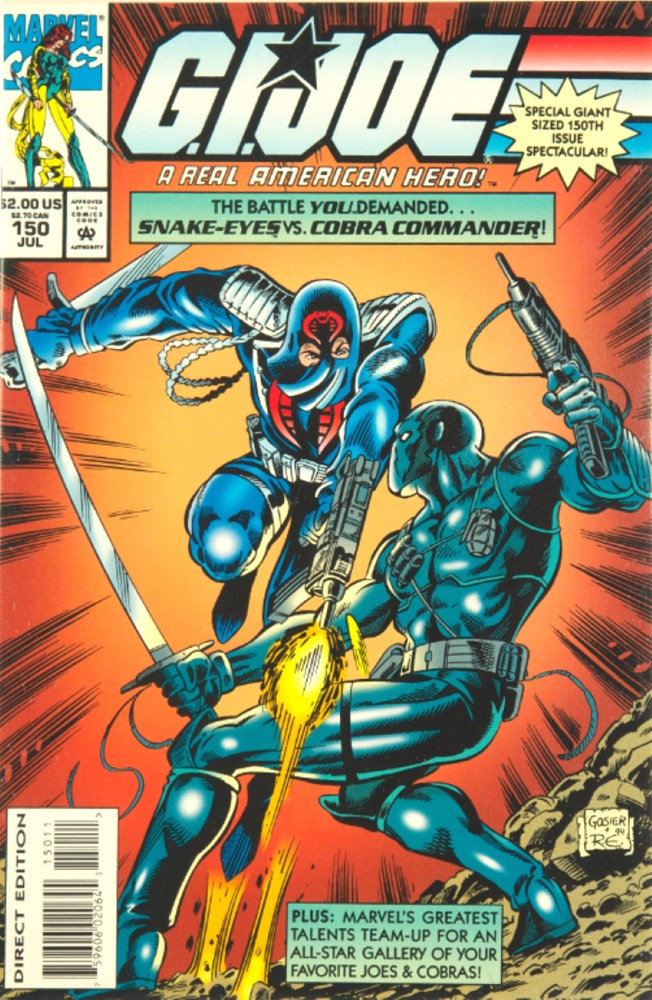 G.I. Joe: A Real American Hero (1982 Series) #150 (8.5) Low Production Run