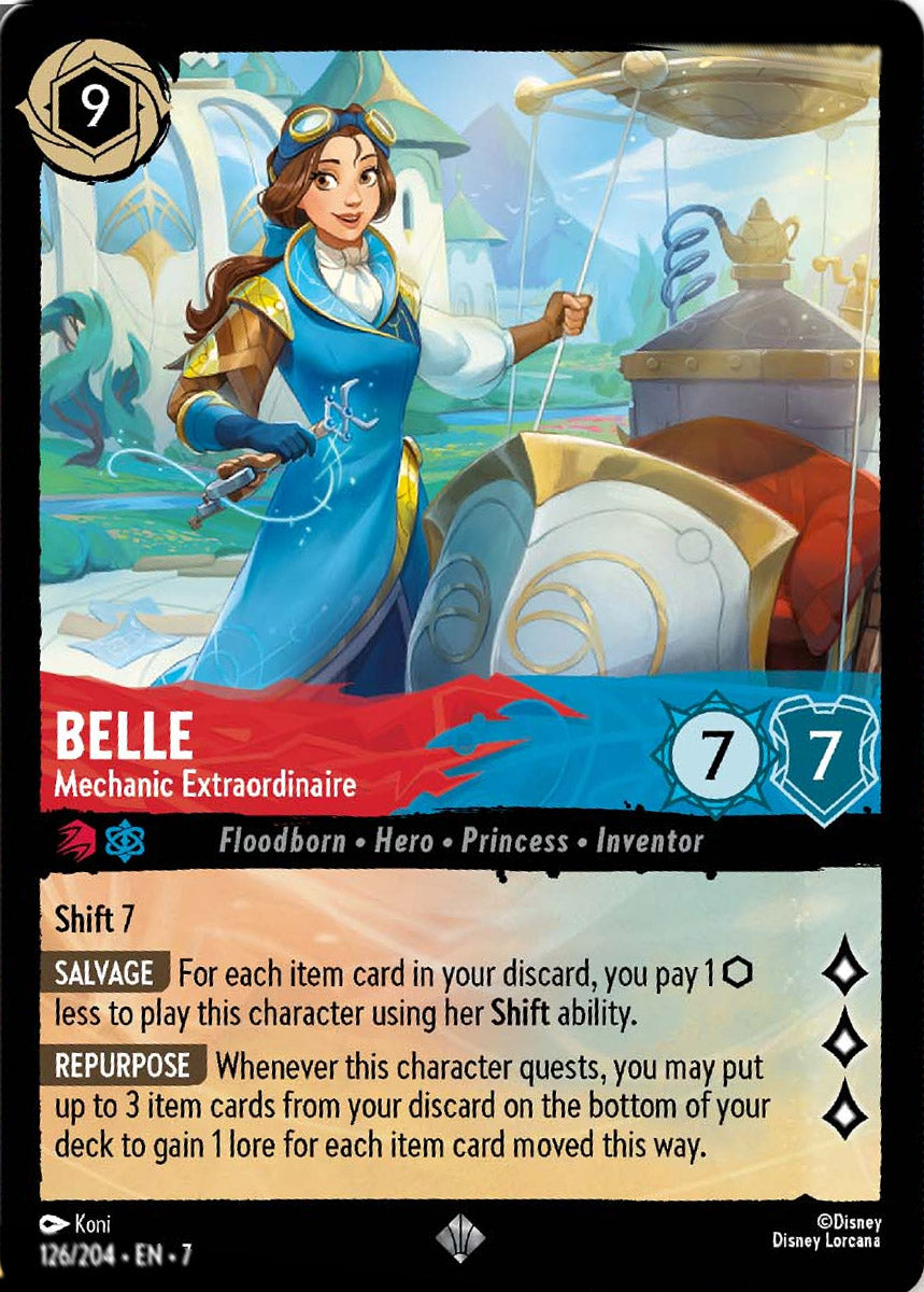 Belle - Mechanic Extraordinaire (Archazia's Island - 126/204) Super Rare