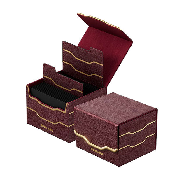 Gatherers' Tavern Domaru Deckbox: Armory Horizon 100+ Side-load - Carnelian