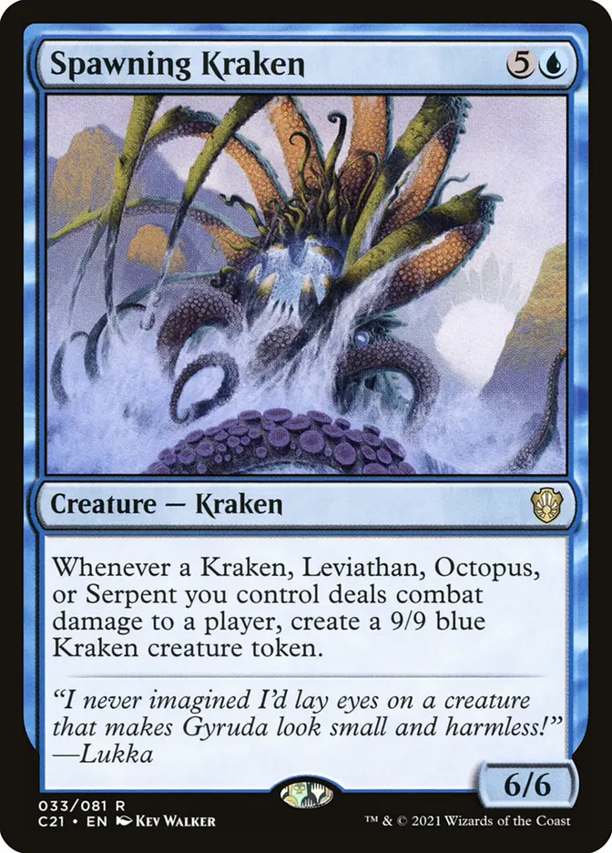 Spawning Kraken (C21-R) Light Play