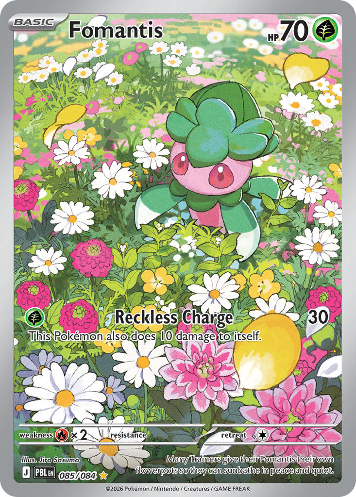 Fomantis - 085/084 (PBL) Illustration Rare
